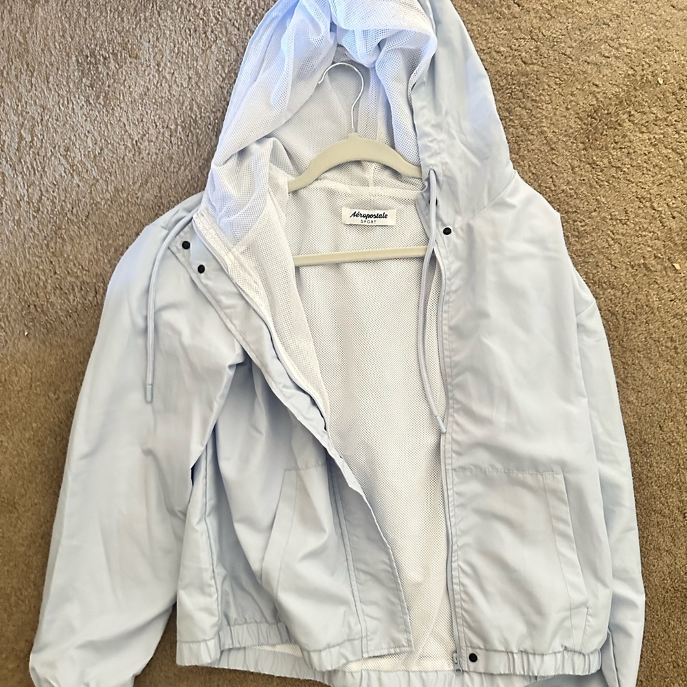 Aeropostale Sport Light Gray Jacket